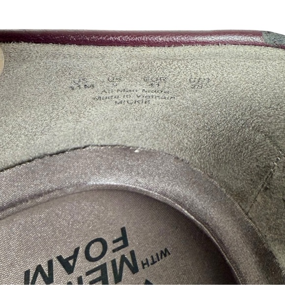 LifeStride Mickie Burgundy Glitter Cap Toe Pumps – Size 11 - Picture 10 of 14